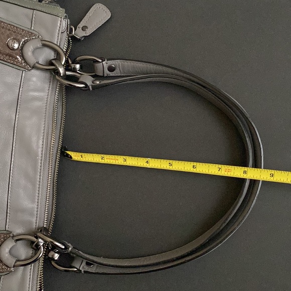 Coach Kristin Spectator North South Hobo Leather Tote Bag Style 18303 - Picture 16 of 16